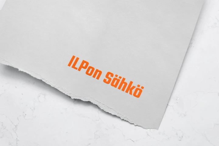 Ilpon Sähkö: Logosuunnittelu