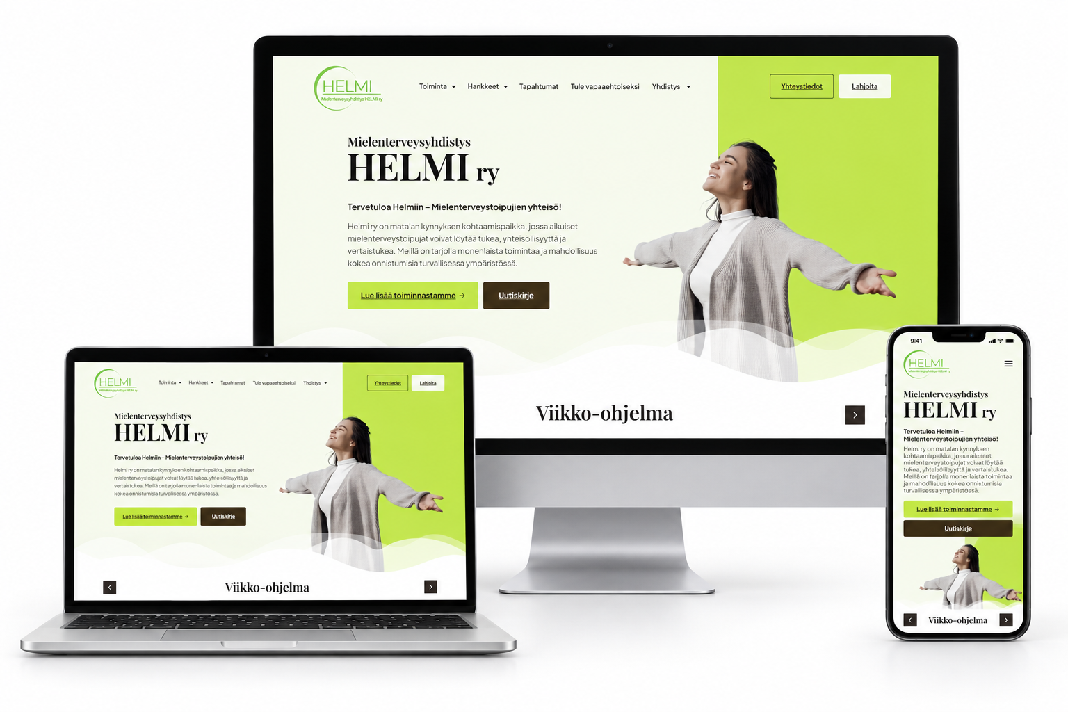 Projektikuva: Mielenterveysyhdistys HELMI
