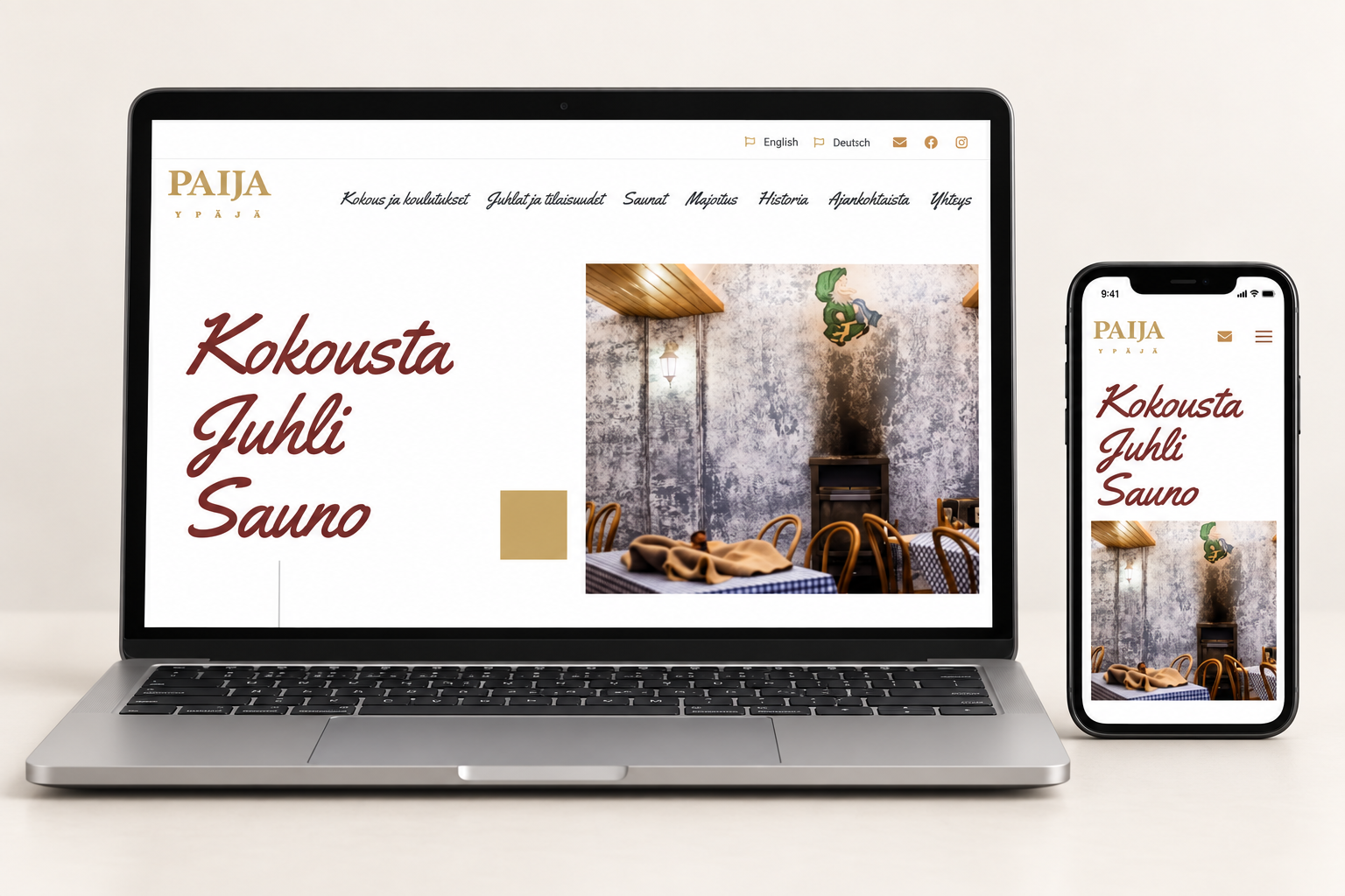 Projektikuva: Paijan maatilamajoitus
