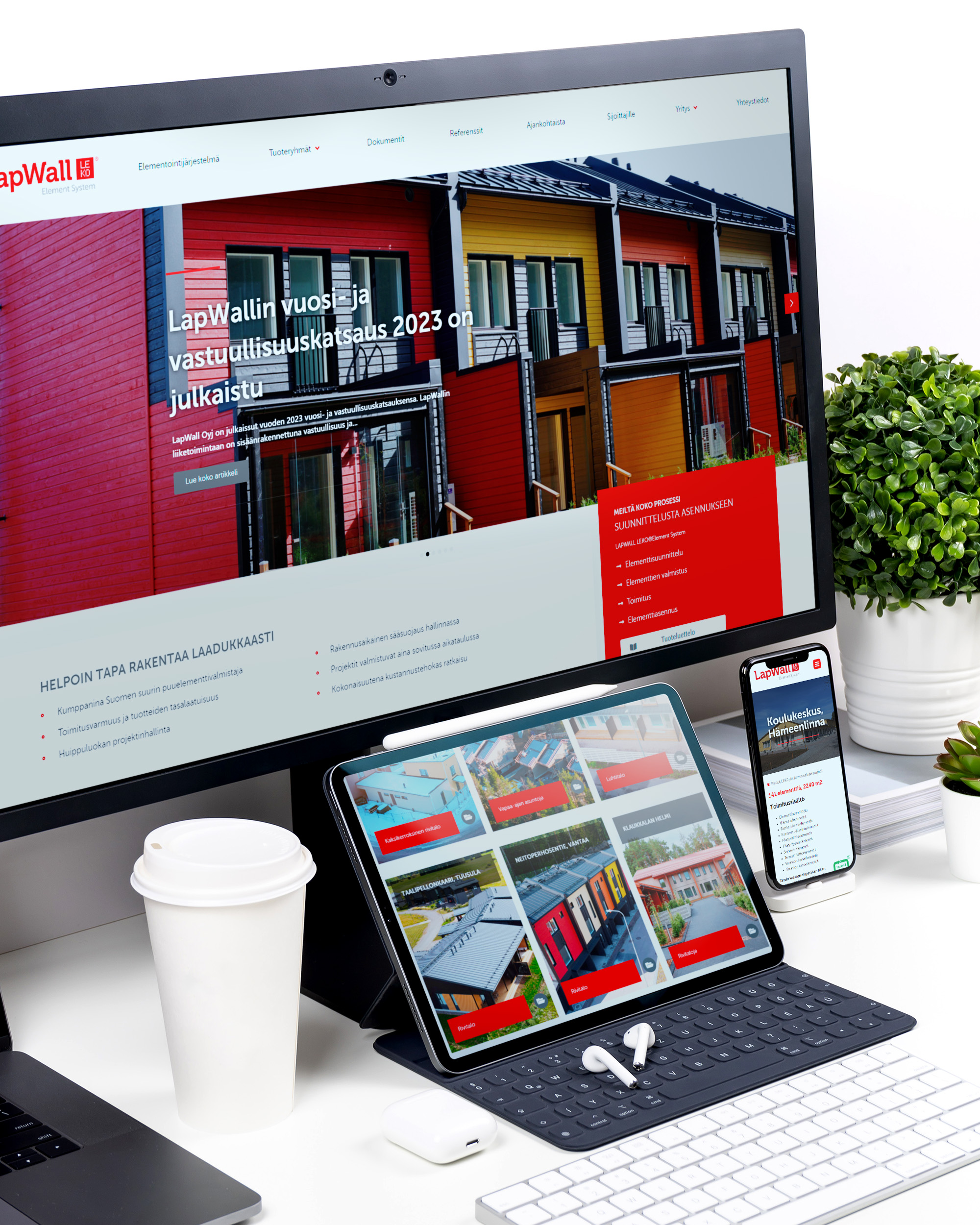 LapWall nettisivut